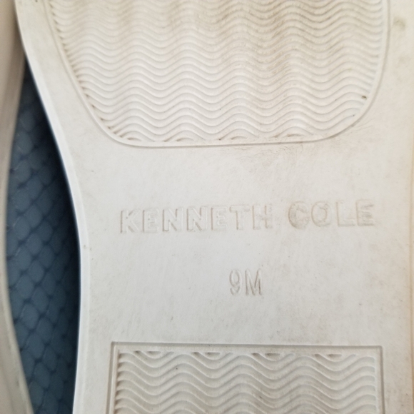 Kenneth Cole NY KAM Snake Embossed Leather Lace Up Sneakers - Picture 10 of 12